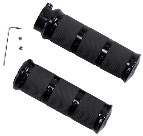 Performance Machine Contour XL Black Handlebar Grips (0063-2010-B)