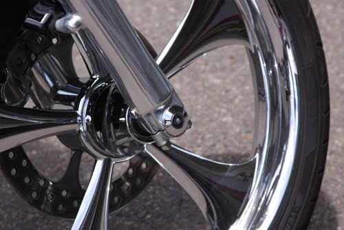 Paul Yaffe Front Smooth Chrome Y-Axle (PYO:YAXLE-08-SM-C)