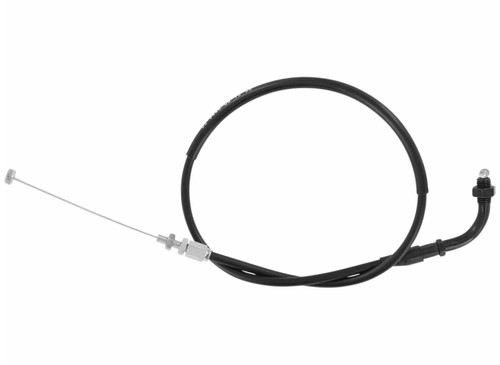 Motion Pro Black Vinyl Coated Throttle Pull Cable Stock Length (02-0446)