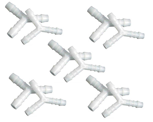 Motion Pro Fuel Line Y-Connectors 1/4" (12-0015)