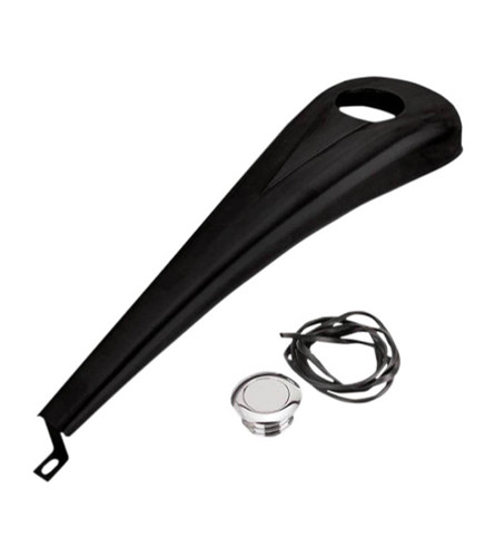 Paul Yaffe Gloss Black Steel Dash Kit for 6 Gallon Gas Tank (DDK-S-08-OEM-B)