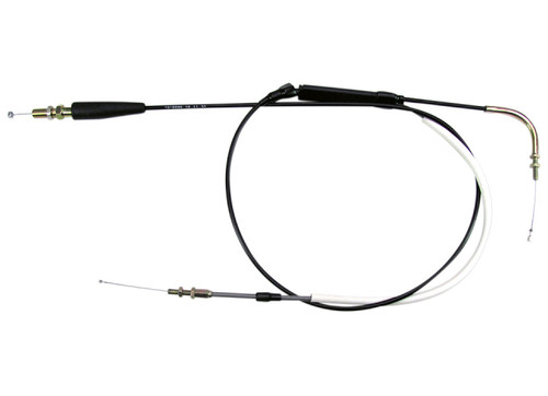 Motion Pro Black Vinyl Coated Throttle Pull Cable Stock Length (10-0096)
