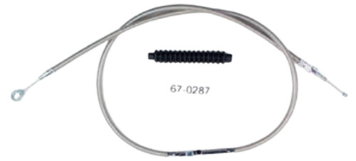 Motion Pro Clutch Cable - Armor Coated Stainless - Harley Sportsters (67-0287)