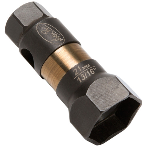 Motion Pro Spark Plug Pro 21mm & 13/16" Black Oxide Socket (08-0653)