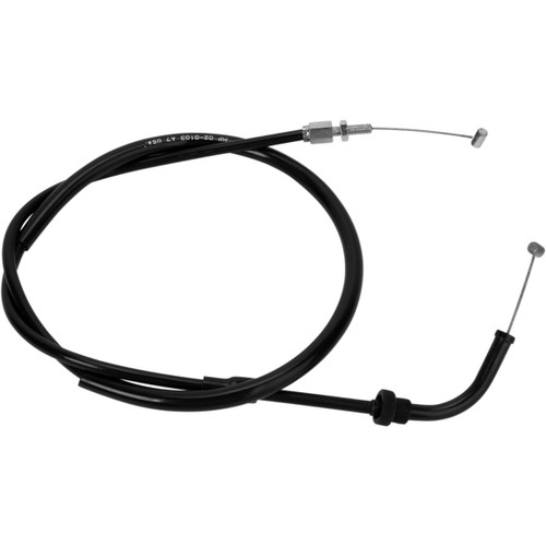 Motion Pro Black Vinyl Coated Throttle Push Cable Stock +8" (02-0592)