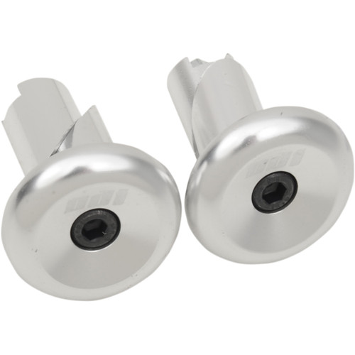 ODI Aluminum PWC Bar End Plugs | Silver (L71APS)