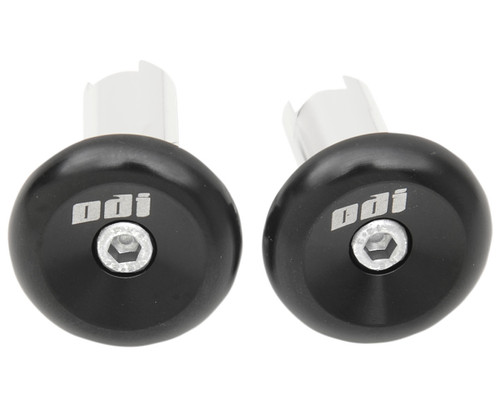 ODI Aluminum PWC Bar End Plugs | Black (L71APB)