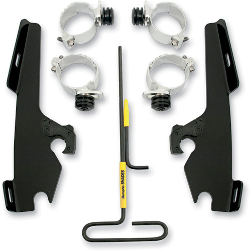 Memphis Shades Fats/Slim Black Trigger-Lock Mounting Kit (MEB2005)