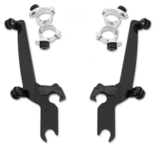 Memphis Shades Sport Shield Black Trigger-Lock Mounting Kit (MEB2000)