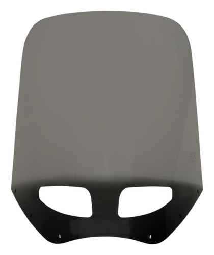 Memphis Shades Road Warrior Faring Vented Black Smoke 15" Windshield (MEP87612)