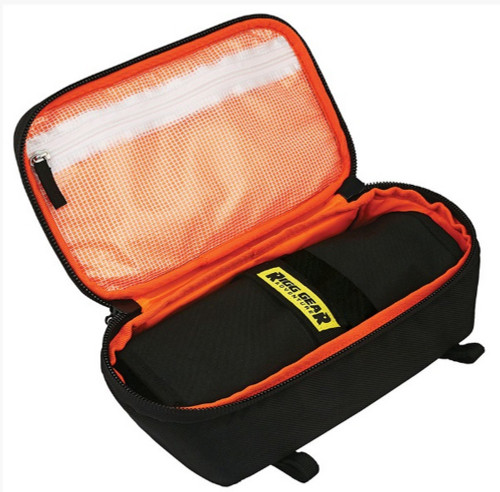 Nelson-Rigg RG-025R Rear Black Fender Bag w/Tool Roll (RG-025R)