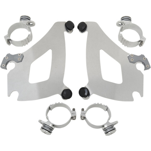 Memphis Shades Trigger-Lock Mounting Kit for Bullet Fairings Polished (MEK1998)