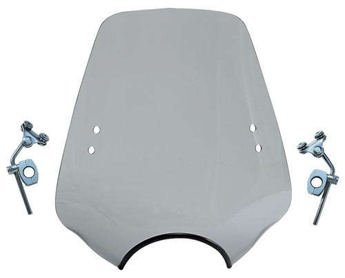 Memphis Shades Classic Deuce Black Smoke Windshield (MEM21212)