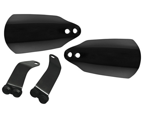 Memphis Shades Black Lucite Handguards (MEB7223)
