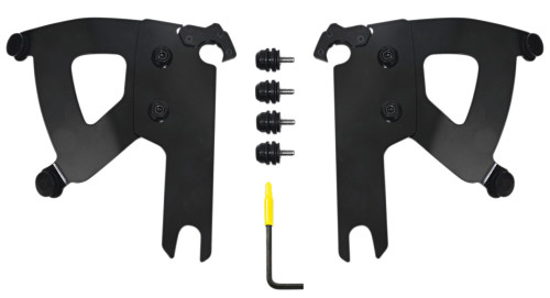Memphis Shades Road Warrior Black Trigger-Lock Mounting Kit (MEB2040)