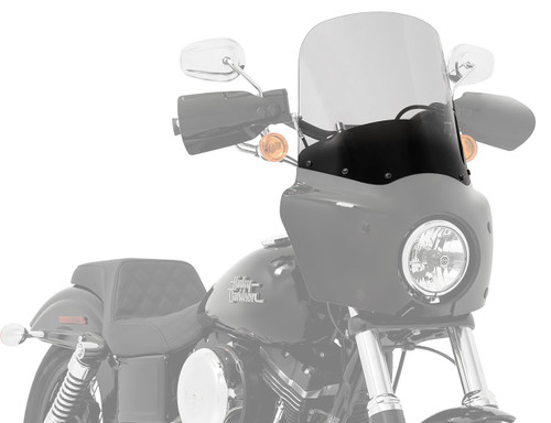 Memphis Shades Black Smoke 13" Windshield for Road Warrior Fairing (MEP86812)