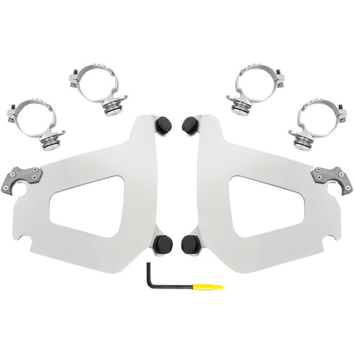 Memphis Shades Trigger-Lock Mounting Kit for Bullet Fairings Polished (MEK2010)