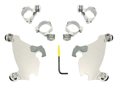 Memphis Shades Polished Trigger-Lock Mounting Kit for Gauntlet Fairing (MEK1984)