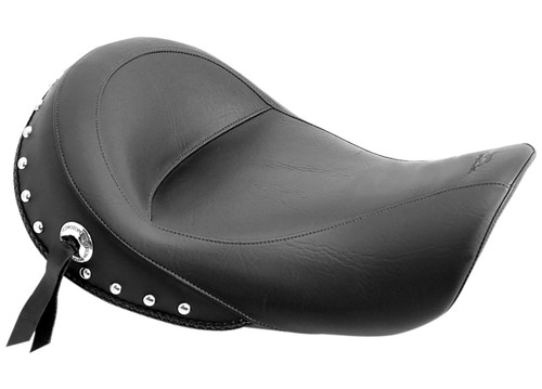Mustang Studded Solo Seat for '91-05 Harley Dyna (75271)