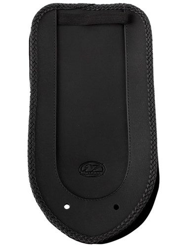 Mustang Black Plain Motorcycle Rear Fender Bib (78125)