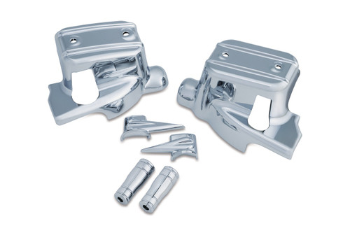 Kuryakyn Chrome Brake & Clutch Control Dress-up Kit (1739)