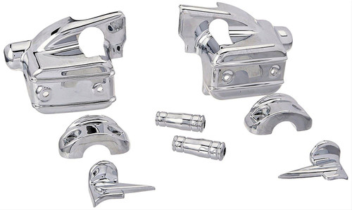 Kuryakyn Chrome Brake & Clutch Control Dress-up Kit (1739)