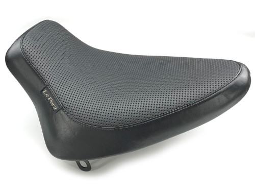 Le Pera Silhouette Basket Weave Black Solo Seat for '84-99 Softail (LN-870)