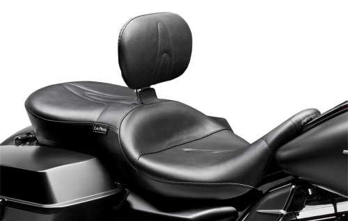 Le Pera RT66 Seat w/Backrest Black (LK-767BR)