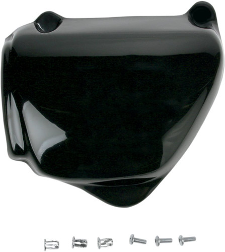 Maier Side Panel | Left Side | ABS Plastic | Black | '71-76 CB750K (205500L)
