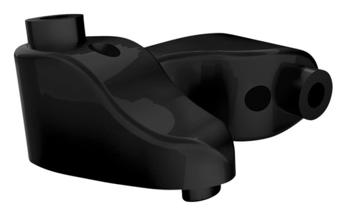 RSD Turn Signal Strut Mounts Gloss Black (0207-2020-B)
