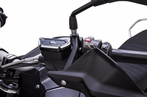 RSD Brake & Clutch Reservoir Contrast Cut Cover Kit for BMW GS (0208-2131-BM)