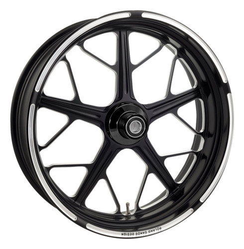 RSD Hutch Aluminum Wheel Contrast-Cut 21" x 3.5" w/ABS (1204-7106R-HUTAJ-BM)