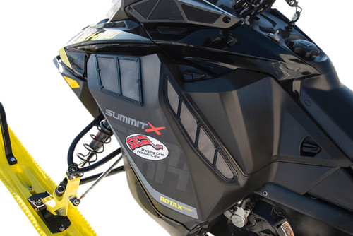 SLP Max Flow Hot Air Elimination Kit Left (Black) Skidoo Gen 4 (32-638)