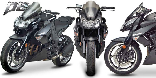 Zero Gravity Double Bubble Dark Smoke Windscreen (16-244-19)