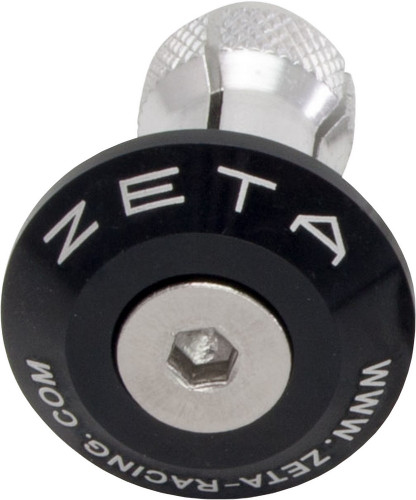 Zeta Black 35mm O.D. Bar End Plugs (ZE48-7105)