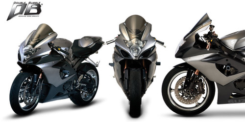 Zero Gravity Double Bubble Dark Smoke Windscreen (16-113-19)