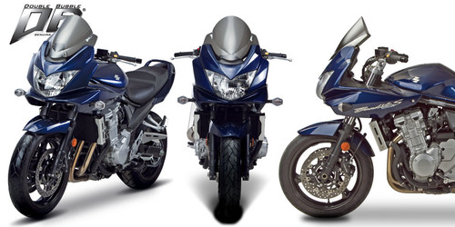 Zero Gravity Double Bubble Dark Smoke Windscreen (16-172-19)