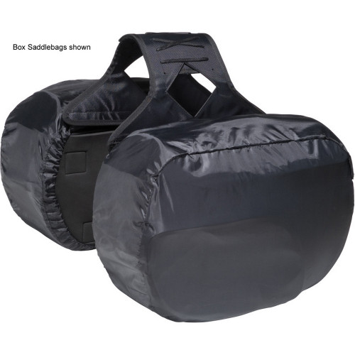 Tourmaster Cruiser III Box Saddlebag Black Medium Rain Covers (HT-17126)