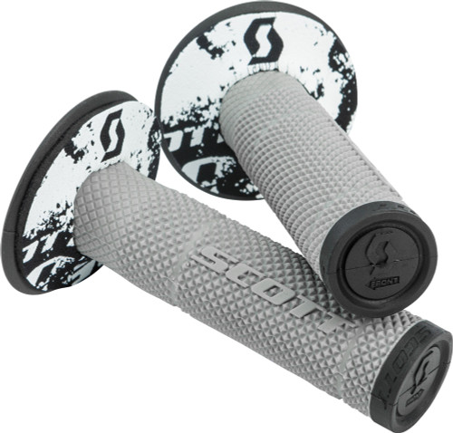Scott SX II MX Offroad Grips + Donuts Gray/Black (219624-1019)