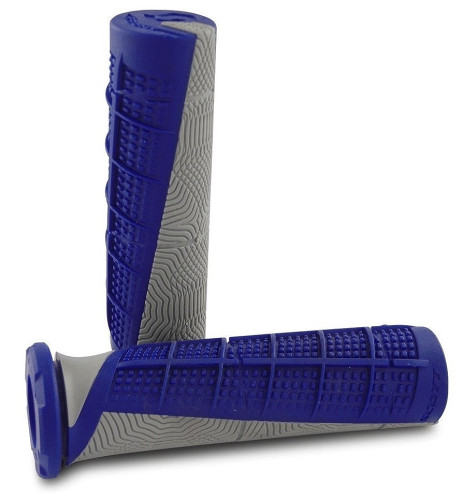 Scott Deuce Half Waffle ATV Blue/Gray Grips (217892-1099)