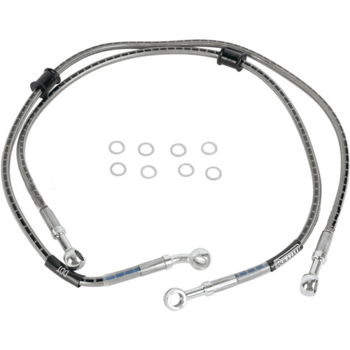 Russell CycleFlex Stainless Steel Front Brake Two-Line Race Kit (R08470)