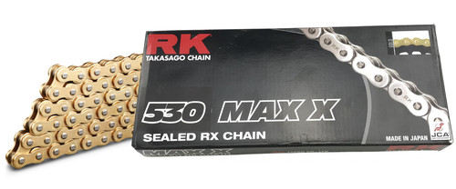 RK 530 Max-X Gold Chain 120 Links (530MAXX-120-GG)
