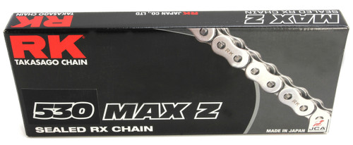 RK 530 Max-Z Chain Chrome 120 Links (530MAXZ-120-CC)