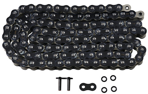 RK 530 Max-X Black/Chrome Chain 150 Links (530MAXX-150-BC)