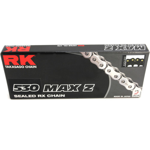 RK 530 Max-Z Chain Black/Gold 150 Links (530MAXZ-150-BG)