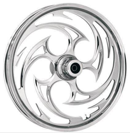 RC Components Savage Front Wheel Chrome 21x2.15 w/out ABS (21215-9008-85C)