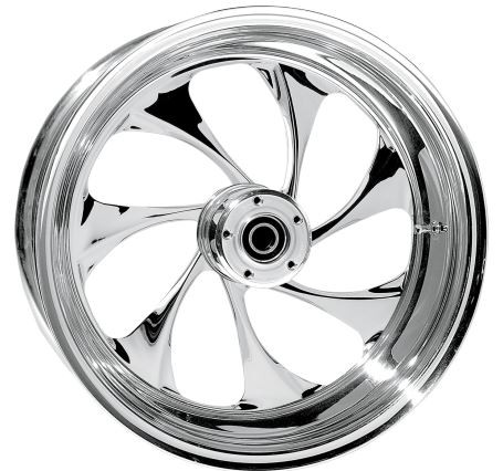 RC Components Drifter 16"x3.5" Chrome Aluminum Rear Wheel (16350-9974-101C)