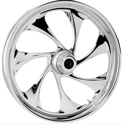 RC Components Drifter 21"x2.15" Chrome Aluminum Front Wheel (21215-9913-101C)