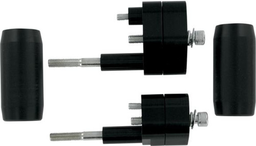 PSR No-Cut Fairing Black Protective Sliders (04-00923-02)
