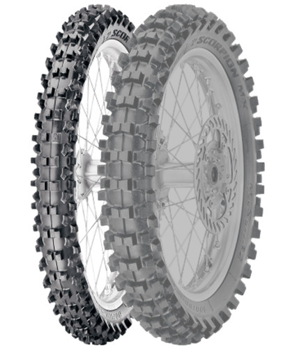 Pirelli Scorpion MX32 Mid Soft Front Tire - 60/100-14 (3842000)